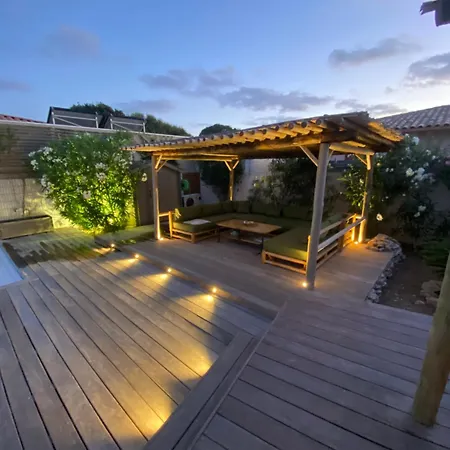 Belle Avec Piscine A Villa Bonifacio (Corsica)