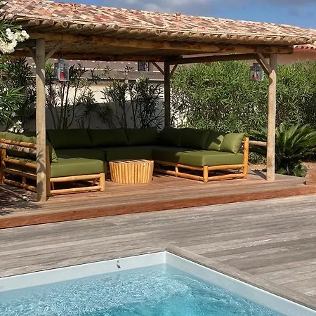 Belle Avec Piscine A Вилла Бонифачо